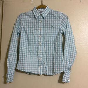 Lacoste plaid shirt